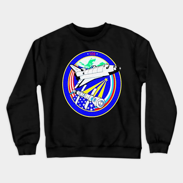 Black Panther Art - NASA Space Badge 60 Crewneck Sweatshirt by The Black Panther